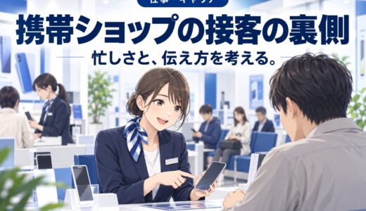 携帯ショップ店員の態度が悪いと言われる裏側【働く側の事情】