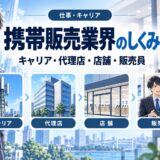 携帯販売業界の構造まるわかり【キャリア→代理店→店舗】