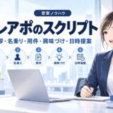 テレアポのトークスクリプト例文【そのまま使える】