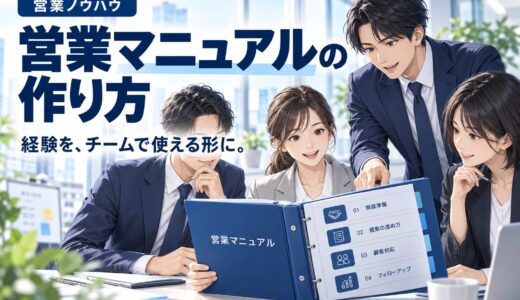 売れる営業マニュアルの作り方