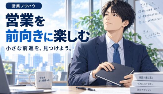 営業を「楽しい」と思えるようになる考え方