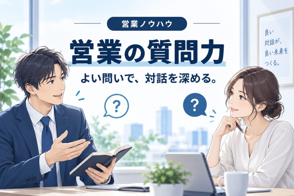 営業の質問力を高める方法