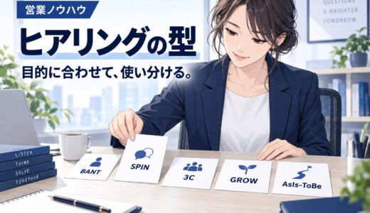営業ヒアリングのフレームワーク集
