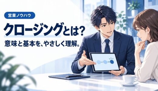 営業のクロージングとは？意味と基本を解説