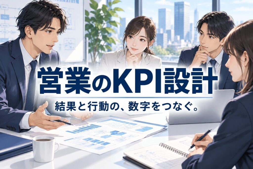 営業のKPI設計｜追うべき数字の決め方