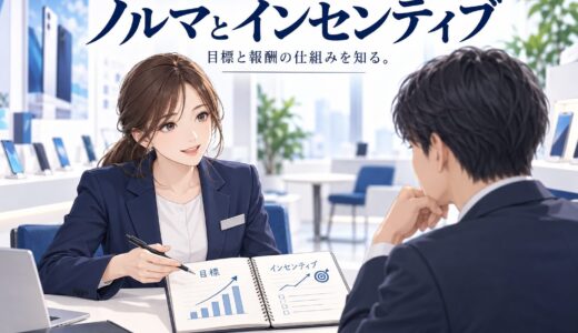 携帯販売のノルマとインセンティブ｜目標・評価・報酬の違い